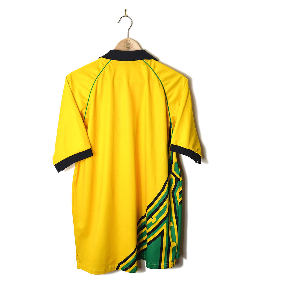 Thumbnail: JAMAICA CLASSIC RETRO VINTAGE REGGAE BOYZ HOME FOOTBALL SHIRT SOCCER JERSEY 1998 1999 2000 KAPPA 90'S
