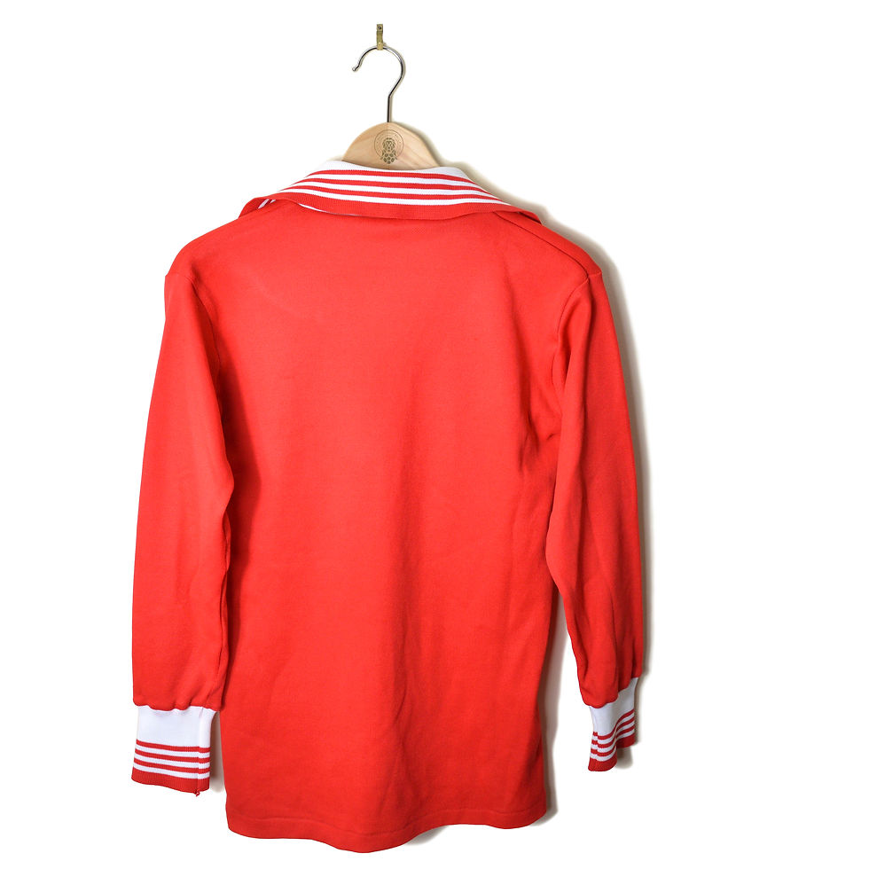 Thumbnail: MANCHESTER UNITED HOME FOOTBALL SHIRT 1975/80 L/S
