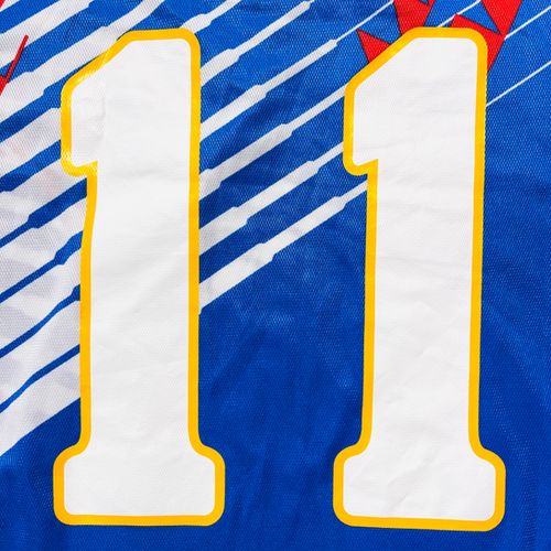 JAPAN HOME FOOTBALL SHIRT 1994/95 L/S #11 'KAZU' | Retro Football SS