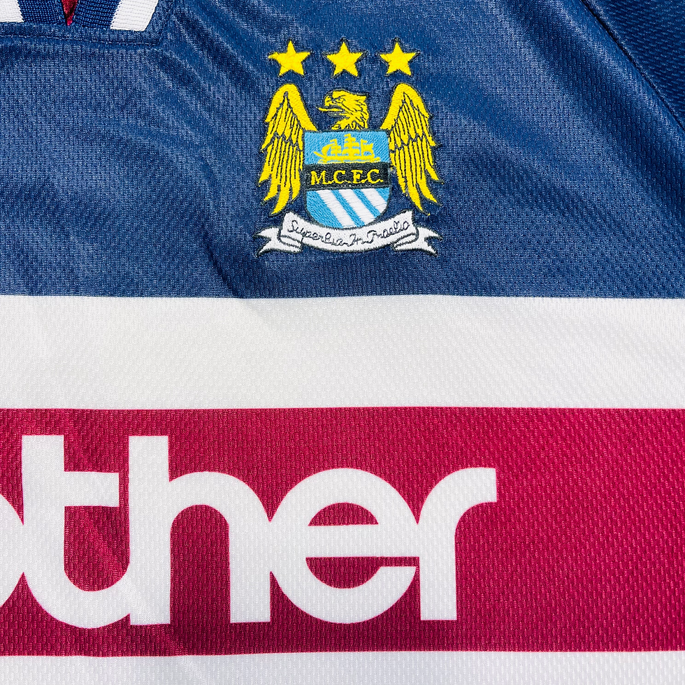 Thumbnail: MANCHESTER CITY AWAY FOOTBALL SHIRT 1997/99