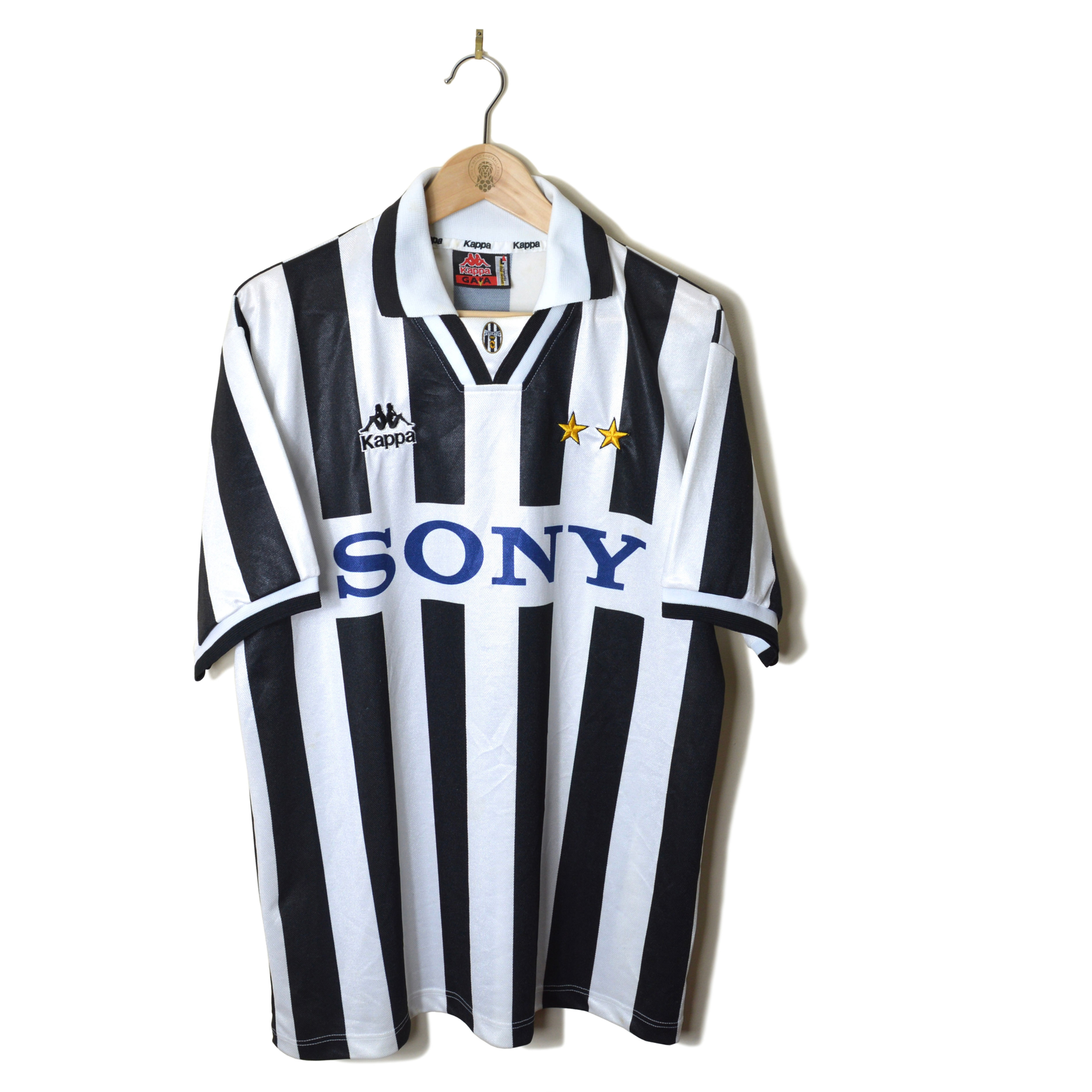 JUVENTUS CLASSIC RETRO VINTAGE HOME FOOTBALL SHIRT SOCCER JERSEY 1995 1996 1997 KAPPA SONY CALCIO 90S