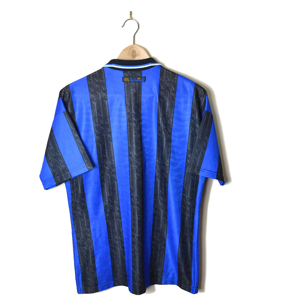 Thumbnail: INTER MILAN HOME FOOTBALL SHIRT 1997/98