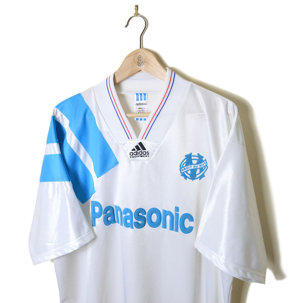 Thumbnail: MARSEILLE HOME FOOTBALL SHIRT 1992/93