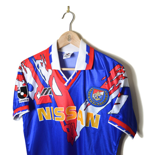 YOKOHAMA F. MARINOS HOME FOOTBALL SHIRT 1993/94 | Retro Football