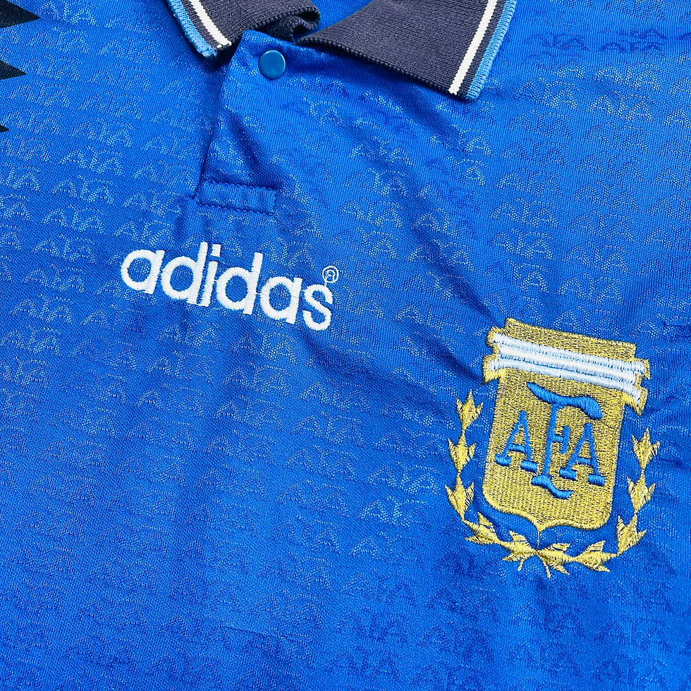 Thumbnail: ARGENTINA AWAY FOOTBALL SHIRT 1994