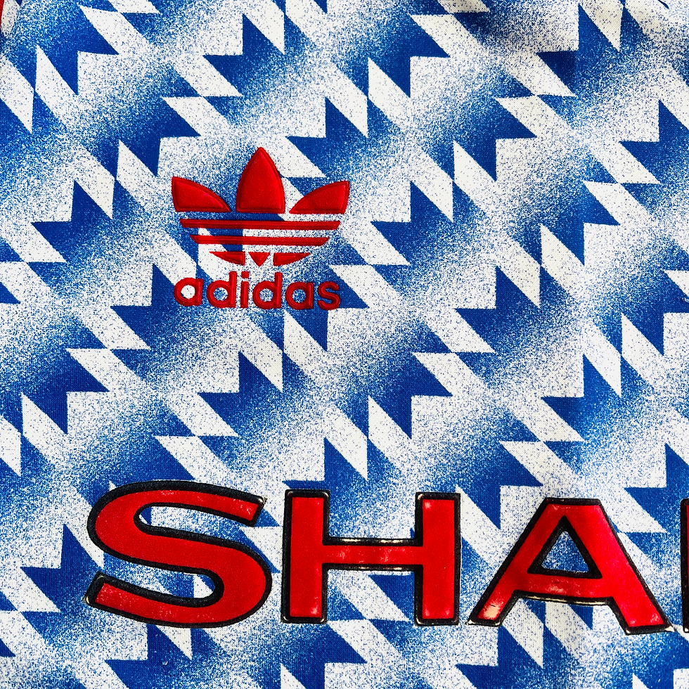 Thumbnail: MANCHESTER UNITED AWAY FOOTBALL SHIRT 1990/92
