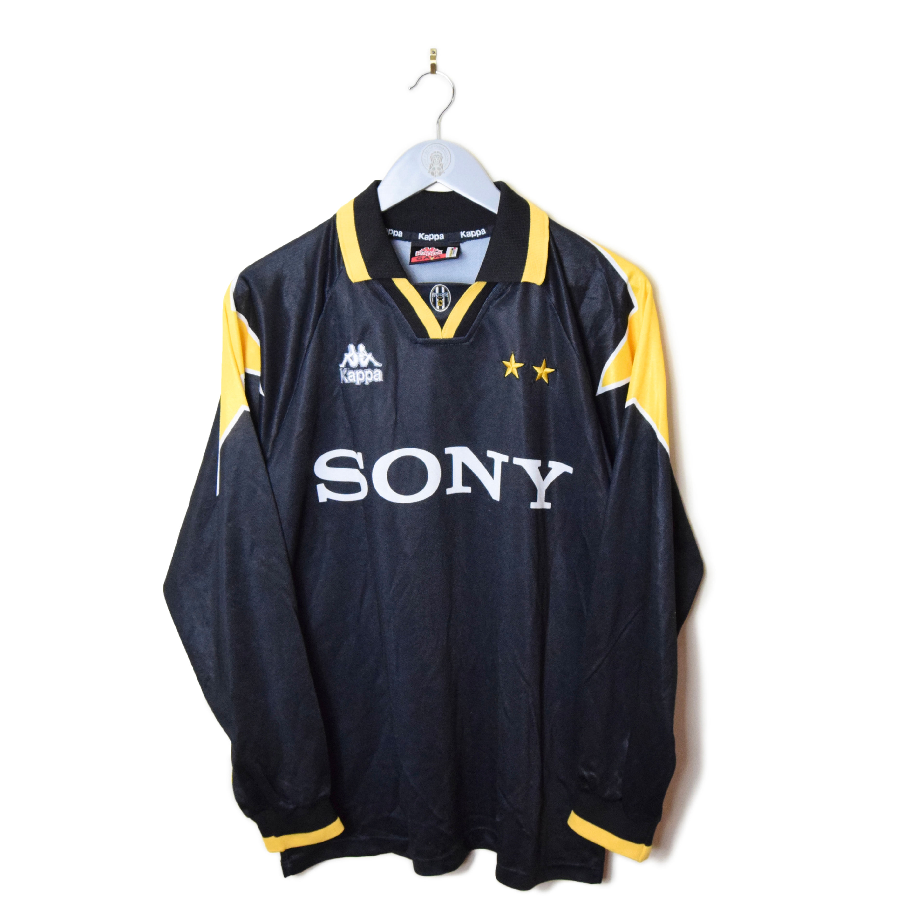 JUVENTUS THIRD FOOTBALL SHIRT 1995/96 L/S #5