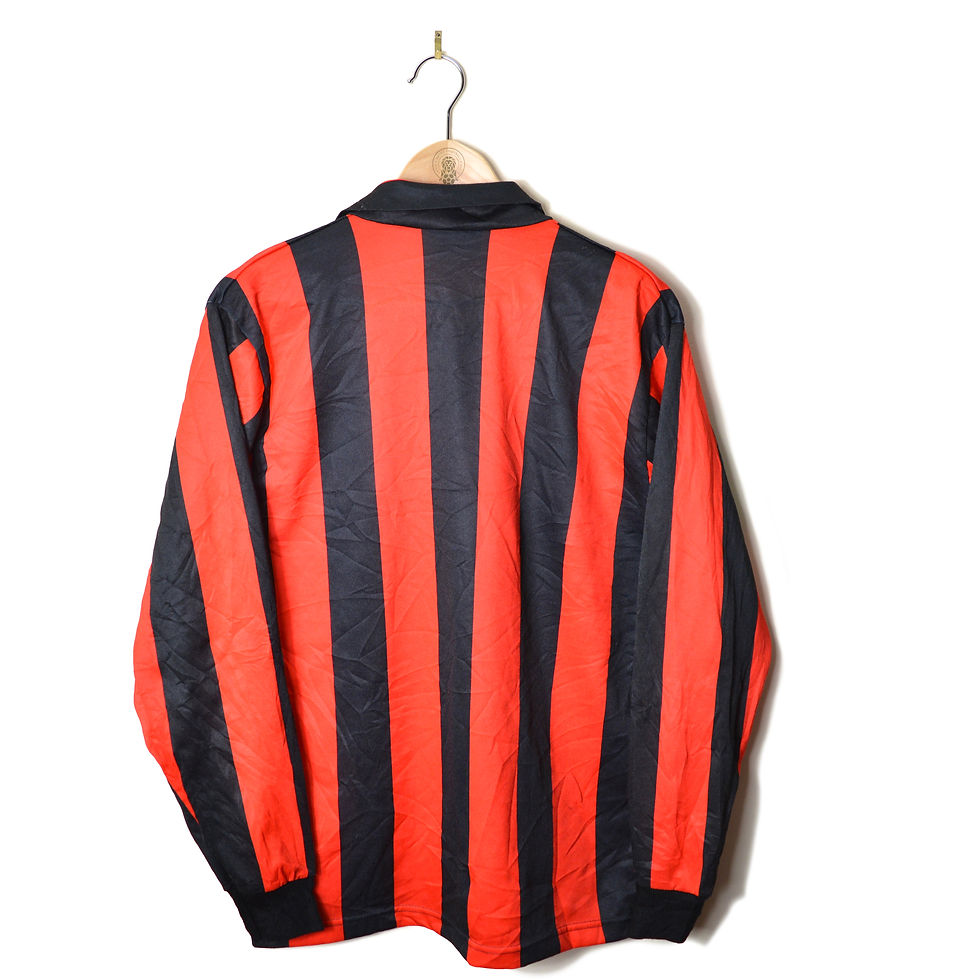 Thumbnail: AC MILAN CLASSIC RETRO VINTAGE HOME FOOTBALL SHIRT SOCCER JERSEY 1988 1989 L/S LONG SLEEVED KAPPA 80'S CALCIO