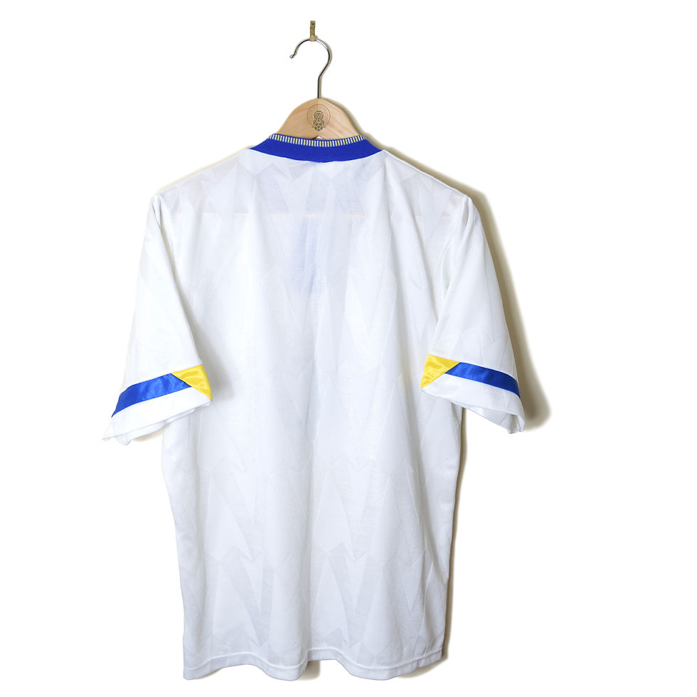 Thumbnail: LEEDS UNITED CLASSIC RETRO VINTAGE HOME FOOTBALL SHIRT SOCCER JERSEY 1990 1991 UMBRO TOP MAN 90'S