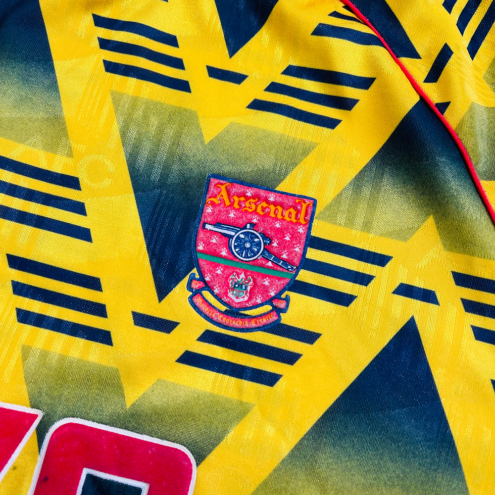 Thumbnail: ARSENAL AWAY FOOTBALL SHIRT 1991/93