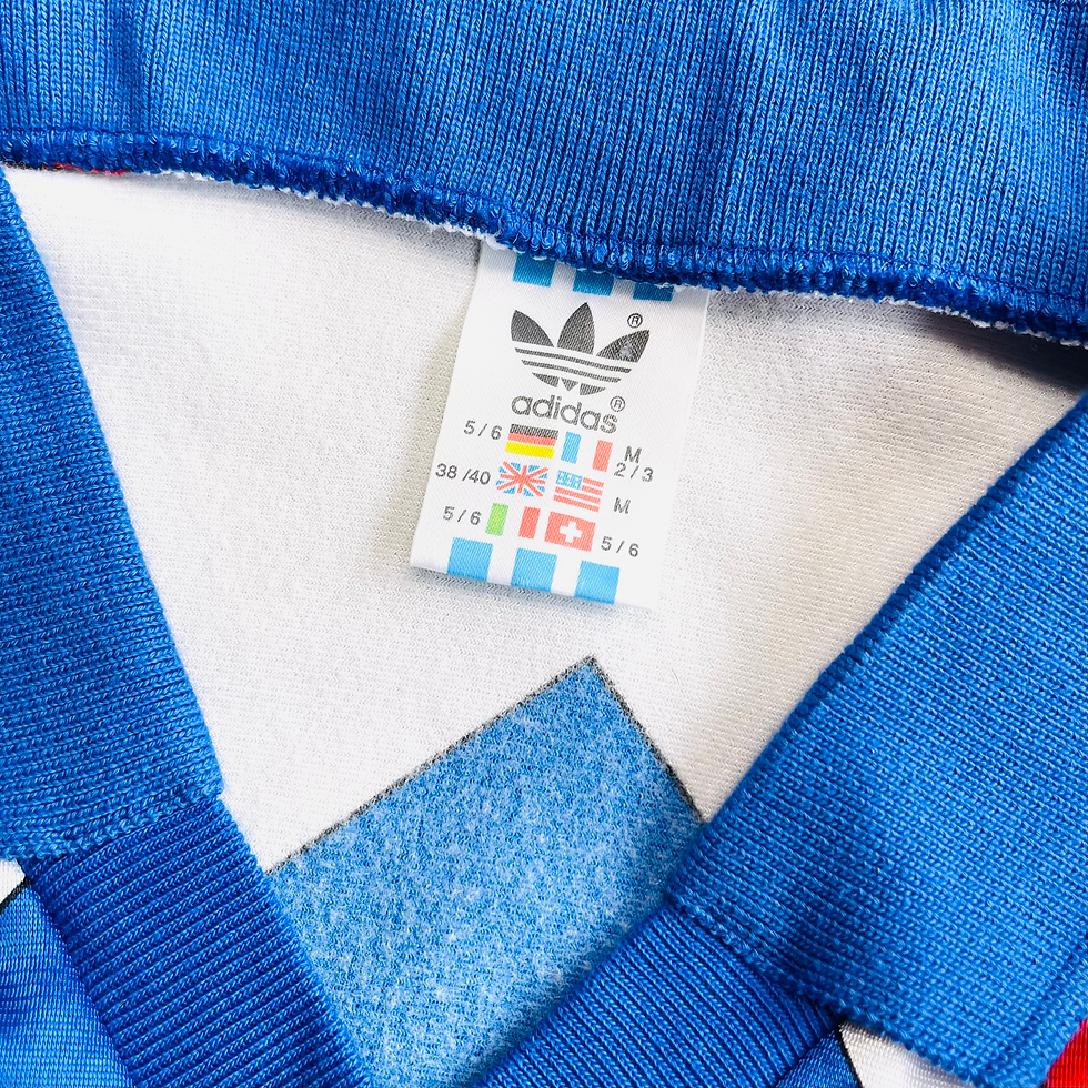 Thumbnail: FRANCE HOME FOOTBALL SHIRT 1990/92 L/S