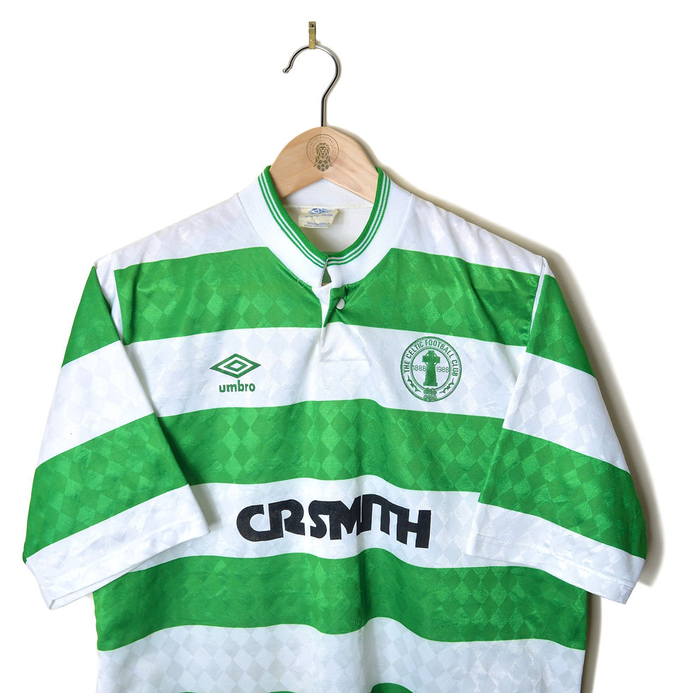 CELTIC CLASSIC RETRO VINTAGE CENTENARY HOME FOOTBALL SHIRT SOCCER JERSEY 1987 1988 1989 UMBRO CR SMITH