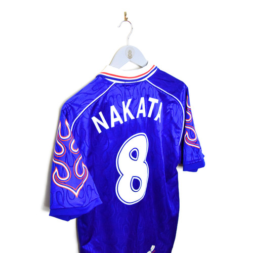 JAPAN HOME FOOTBALL SHIRT 1998/99 #8 NAKATA | Retro Football SS