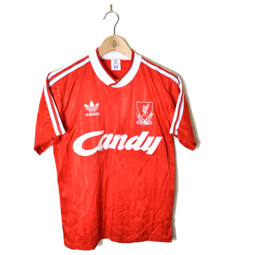 LIVERPOOL HOME FOOTBALL SHIRT 1988/89 Retro Football SS
