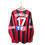 Thumbnail: OGC NICE FRENCH LEAGUE CUP COUPE DE LA LIGUE  FOOTBALL SHIRT 1996 1997 LONG SLEEVED VERMEULEN PLAYER ISSUE MATCH WORN SFR TFI