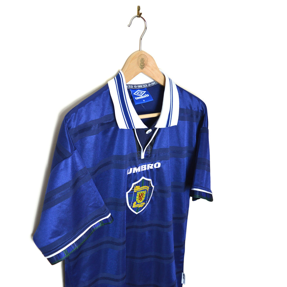 Thumbnail: SCOTLAND HOME FOOTBALL SHIRT 1998/00
