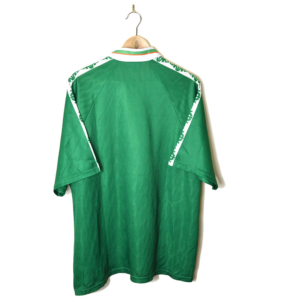 Thumbnail: REPUBLIC OF IRELAND CLASSIC RETRO VINTAGE HOME FOOTBALL SHIRT SOCCER JERSEY 1996 1997 1998 UMBRO OPEL 90'S
