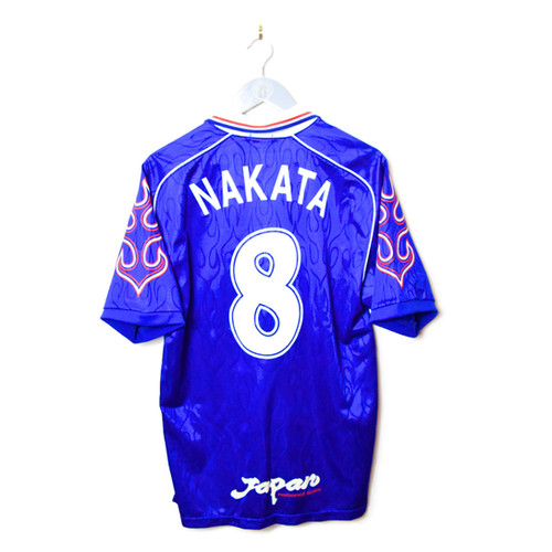 JAPAN HOME FOOTBALL SHIRT 1998/99 #8 NAKATA | Retro Football Shirt