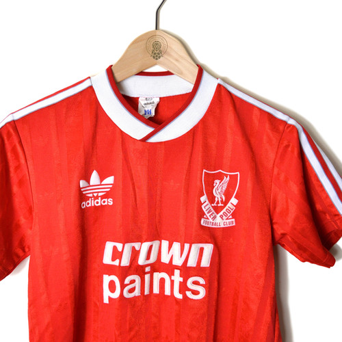 LIVERPOOL HOME FOOTBALL SHIRT 1987/88 Retro Football SS