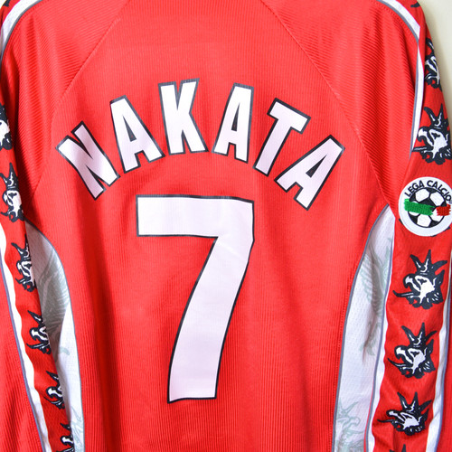 ウェア 90s Perugia 98/99 away jersey #7 NAKATA ウェア 90s Perugia 98/99 away jersey #7 NAKATA 1998-99