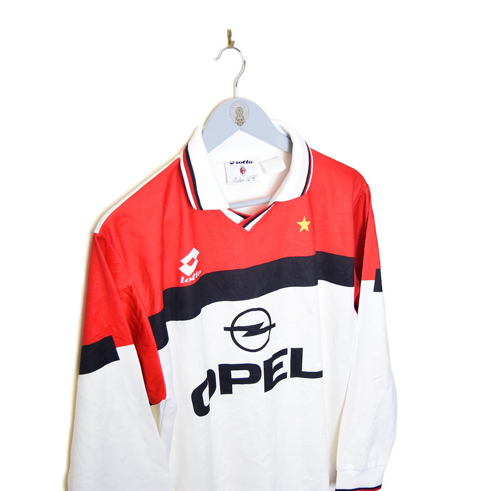 Thumbnail: AC MILAN AWAY FOOTBALL SHIRT 1994/95 L/S