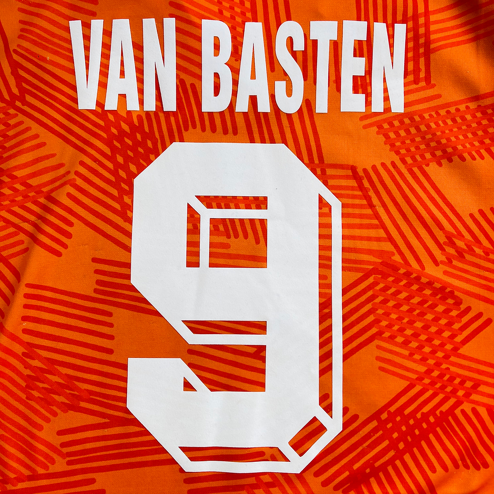 Thumbnail: HOLLAND NETHERLANDS HOME FOOTBALL SHIRT 1992/94 #9 VAN BASTEN L/S