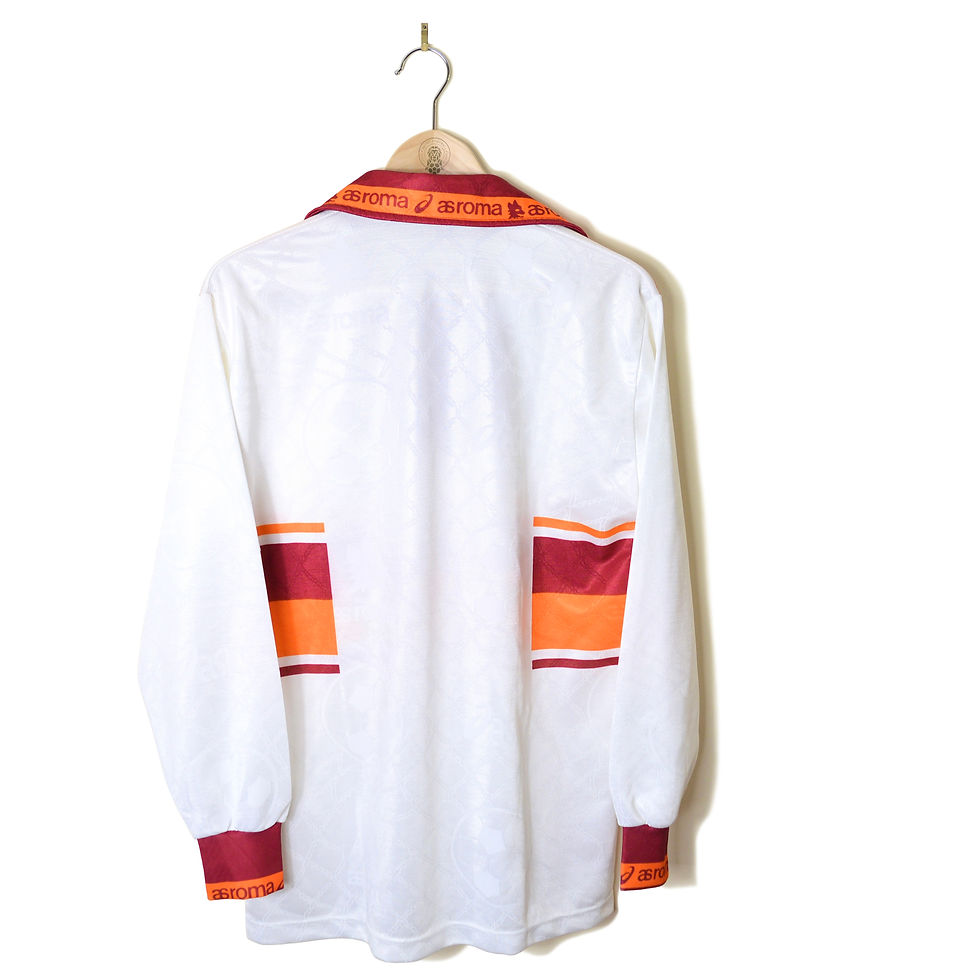 Thumbnail: ROMA AWAY FOOTBALL SHIRT 1994/95 L/S