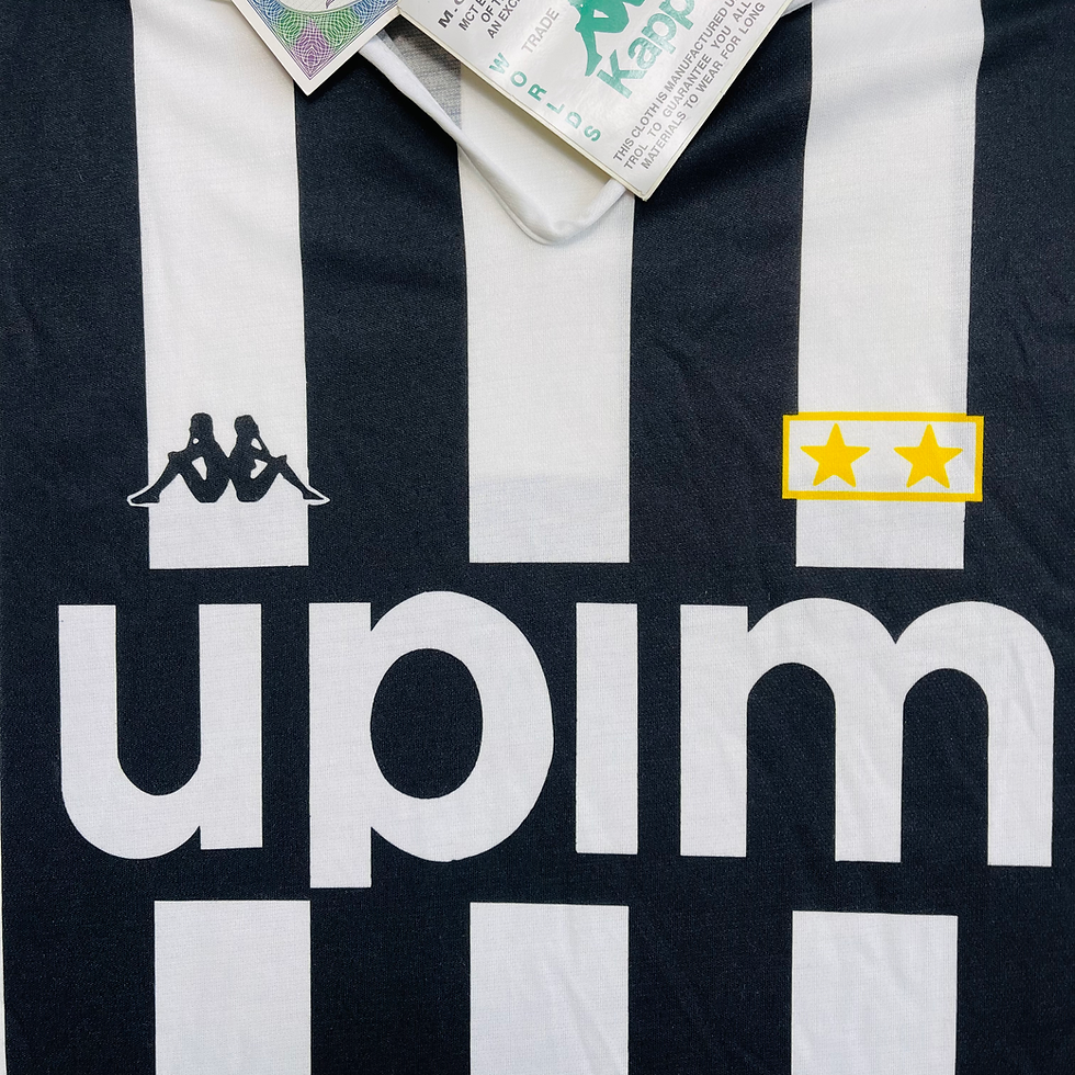 Thumbnail: JUVENTUS HOME FOOTBALL SHIRT 1989/90 L/S *BNWT*