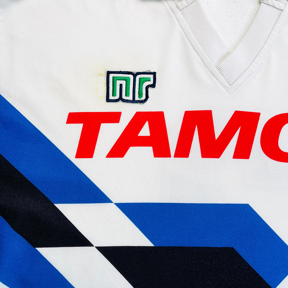 Thumbnail: ATALANTA MATCH WORN / ISSUE AWAY FOOTBALL SHIRT 1989/91 L/S #2
