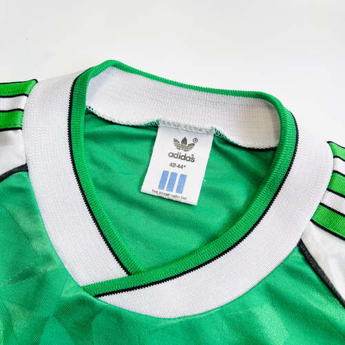 HIBERNIAN HOME FOOTBALL SHIRT 1989/91