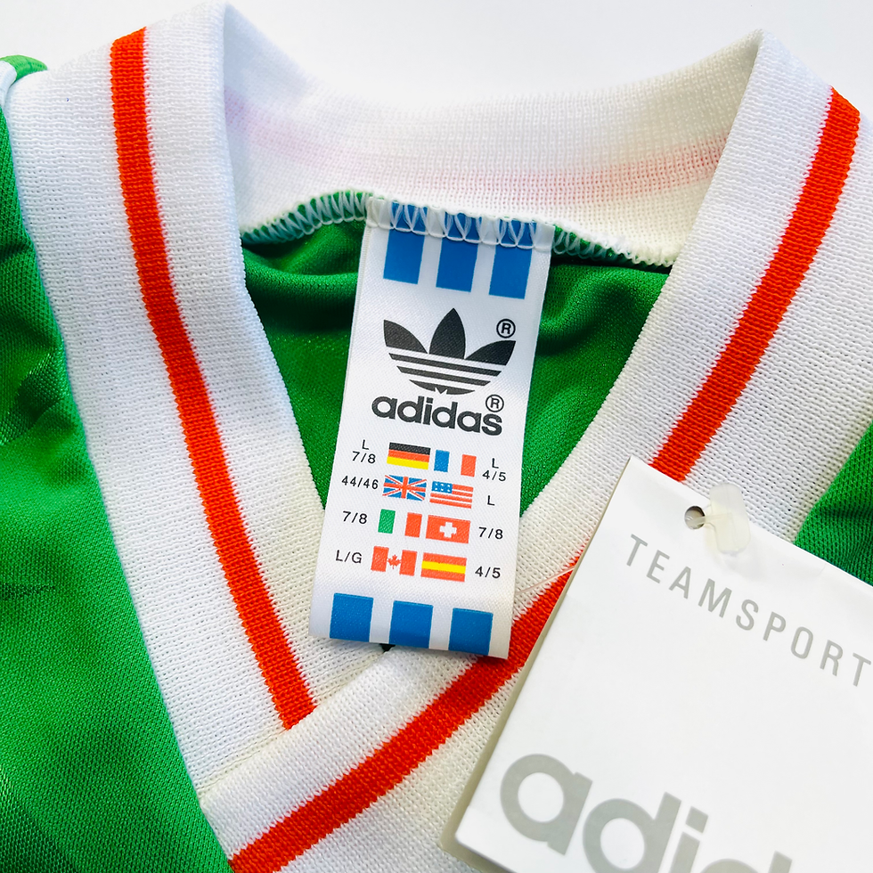 Thumbnail: IRELAND HOME FOOTBALL SHIRT 1990/92 BNWT