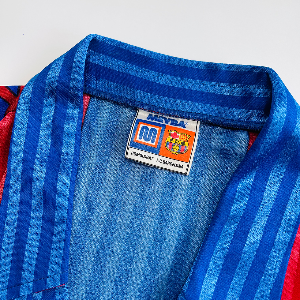 Thumbnail: BARCELONA HOME FOOTBALL SHIRT 1989/92 L/S