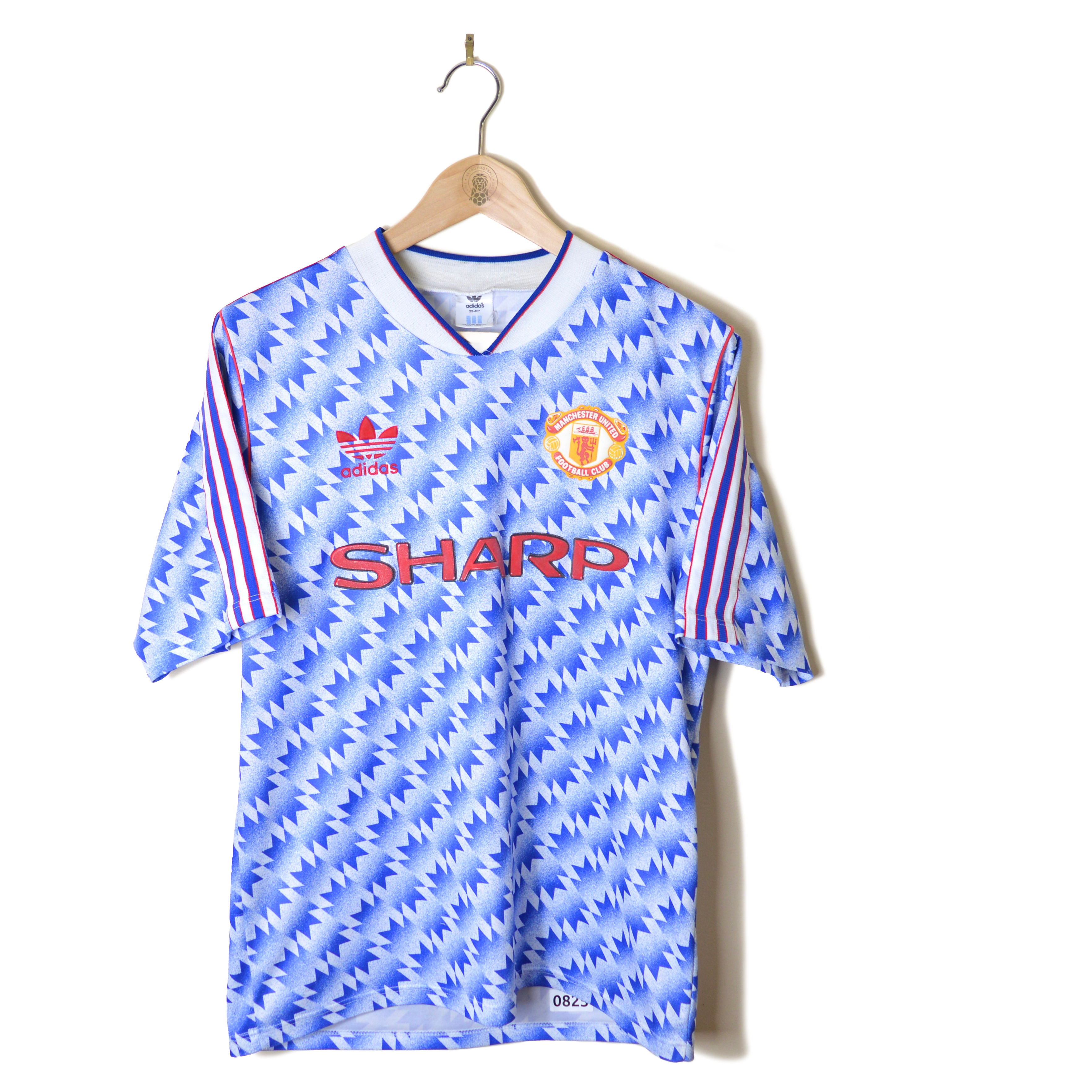 MANCHESTER UNITED AWAY FOOTBALL SHIRT 1990/92