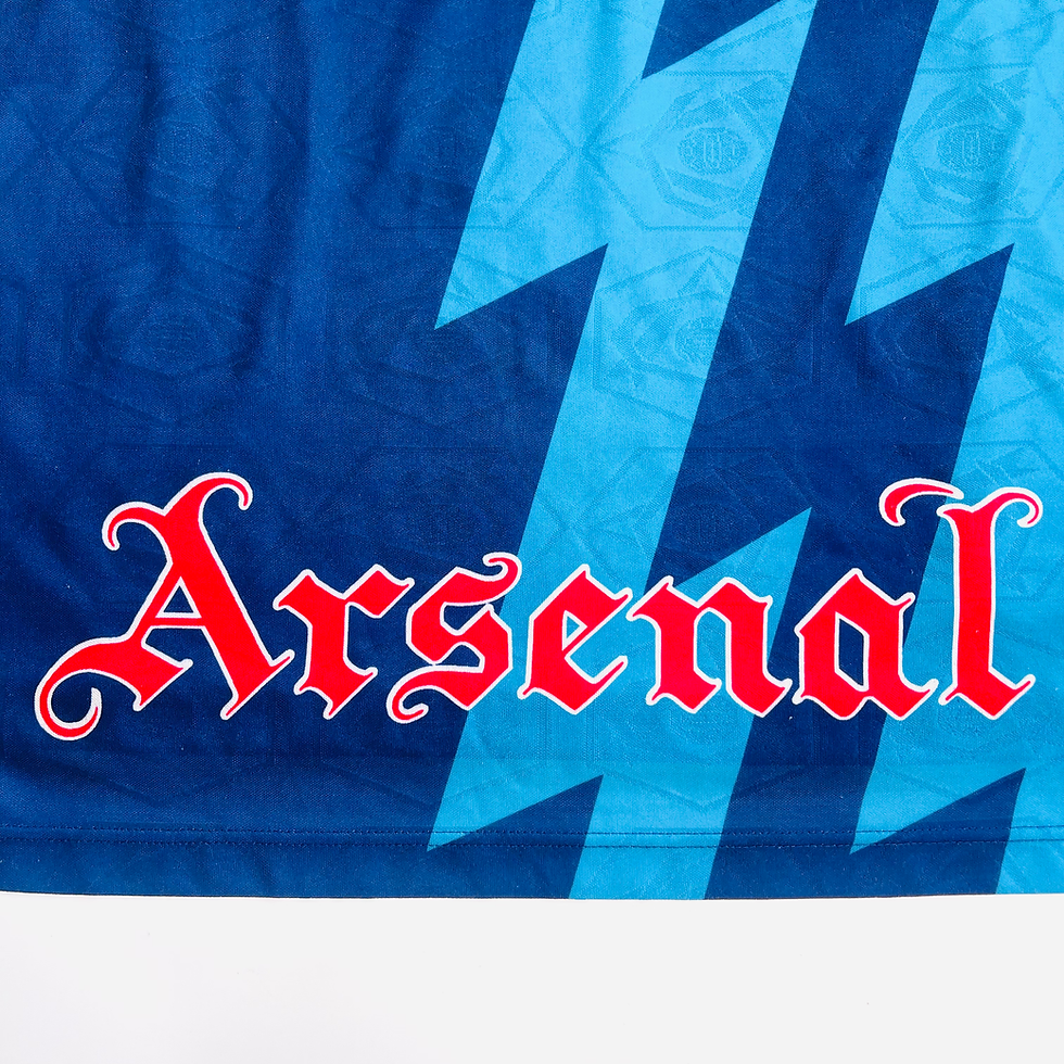Thumbnail: ARSENAL AWAY FOOTBALL SHIRT 1995/96 L/S
