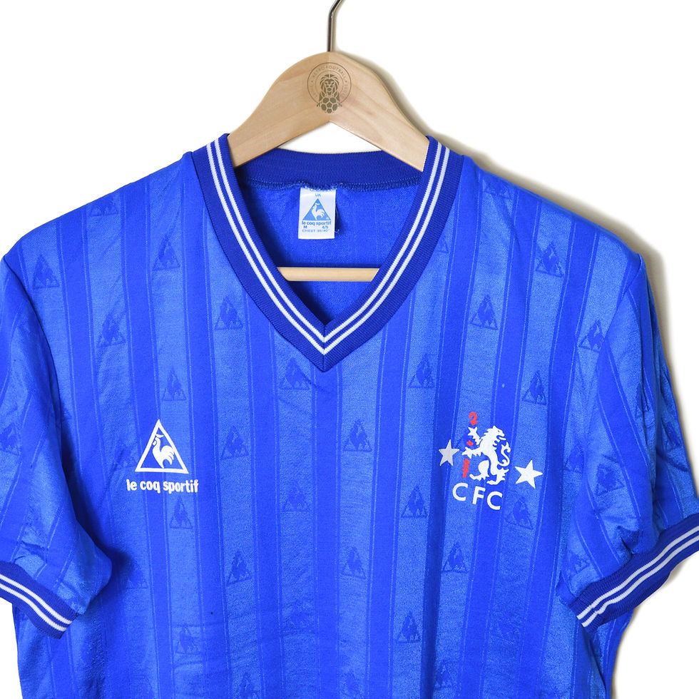CHELSEA CLASSIC RETRO VINTAGE HOME FOOTBALL SHIRT SOCCER JERSEY 1985 1986 LE COQ SPORTIF