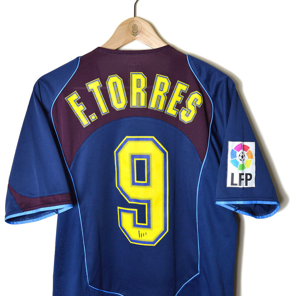 Thumbnail: ATLETICO ATLETI MADRID SPIDER-MAN 2 COLUMBIA PICTURES AWAY FOOTBALL SHIRT SOCCER JERSEY 2004 2005 #9 TORRES NIKE