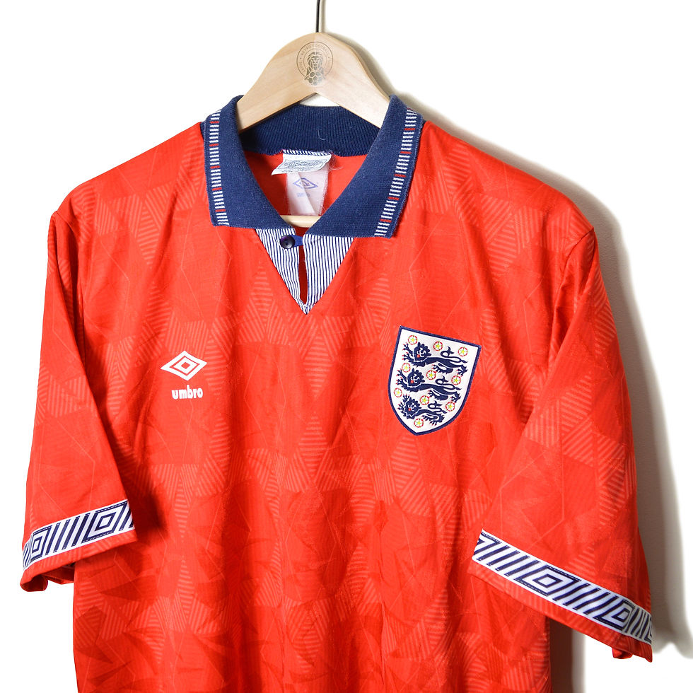 ENGLAND AWAY FOOTBALL SHIRT 1990/92 | Retro Football SS