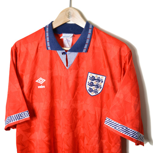 ENGLAND AWAY FOOTBALL SHIRT 1990/92 | Retro Football Shirt Store