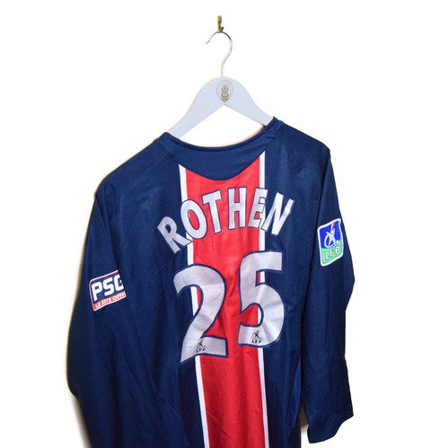 maillot football vintage Paris 2005-2006 HOME 25 ROTHEN – Football Shirt Vintage maillot football vintage Paris 2005-2006 HOME 25 ROTHEN – Football Shirt Vintage