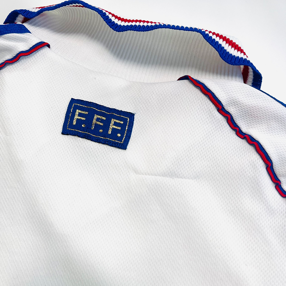 Thumbnail: FRANCE AWAY FOOTBALL SHIRT 1998/00