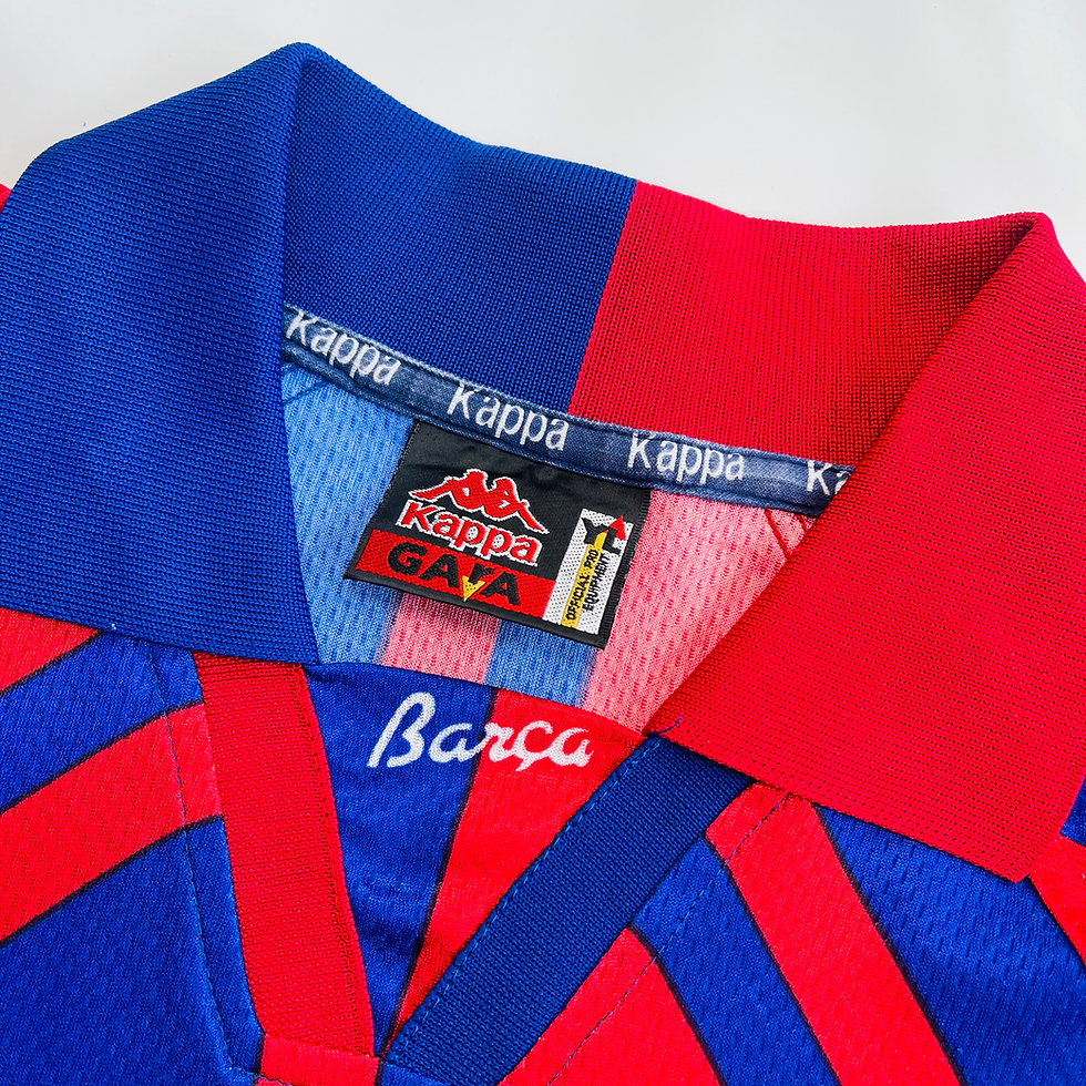 Thumbnail: BARCELONA EUROPEAN UCL HOME FOOTBALL SHIRT 1997/98