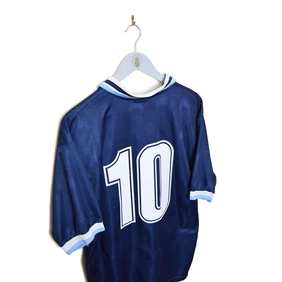 Thumbnail: ARGENTINA AWAY FOOTBALL SHIRT 1999/00 #10