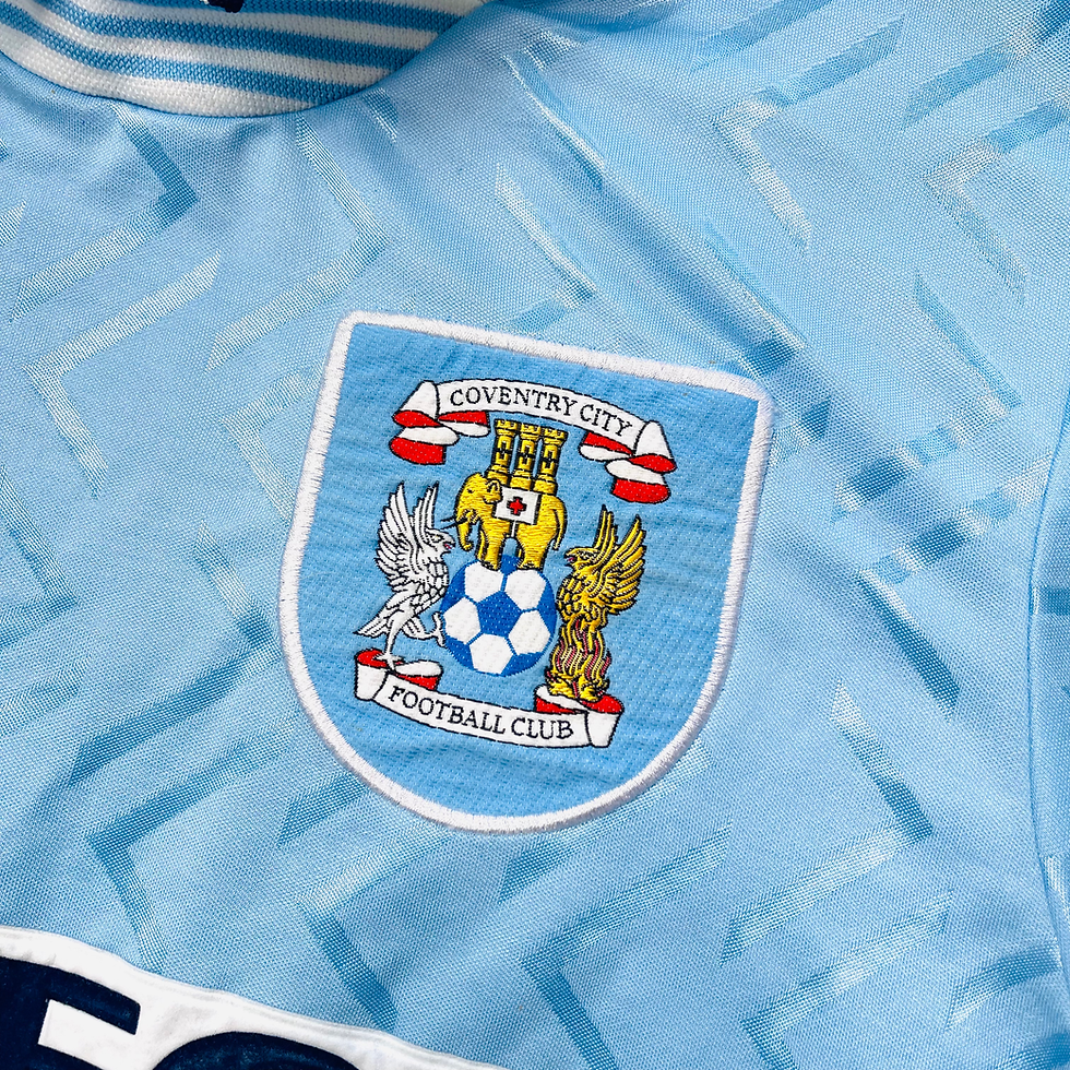Thumbnail: COVENTRY CITY HOME FOOTBALL SHIRT 1994/96