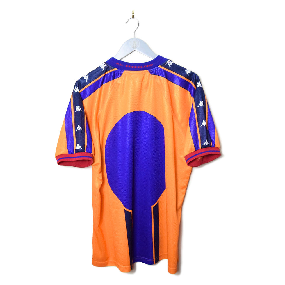 Thumbnail: BARCELONA AWAY FOOTBALL SHIRT 1997/98