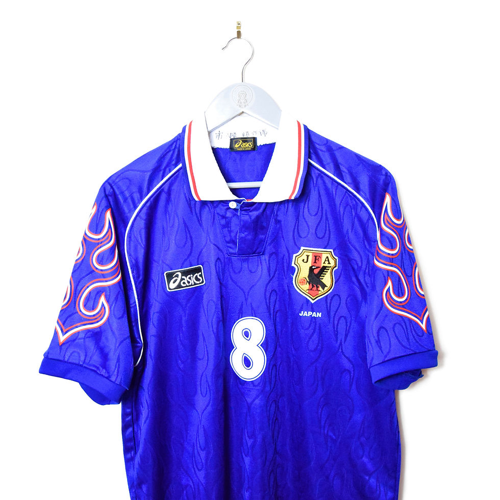 JAPAN HOME FOOTBALL SHIRT 1998/99 #8 NAKATA | Retro Football SS