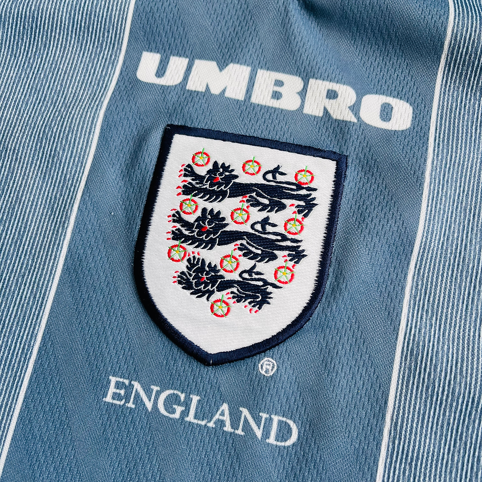 Thumbnail: ENGLAND AWAY FOOTBALL SHIRT 1996/97