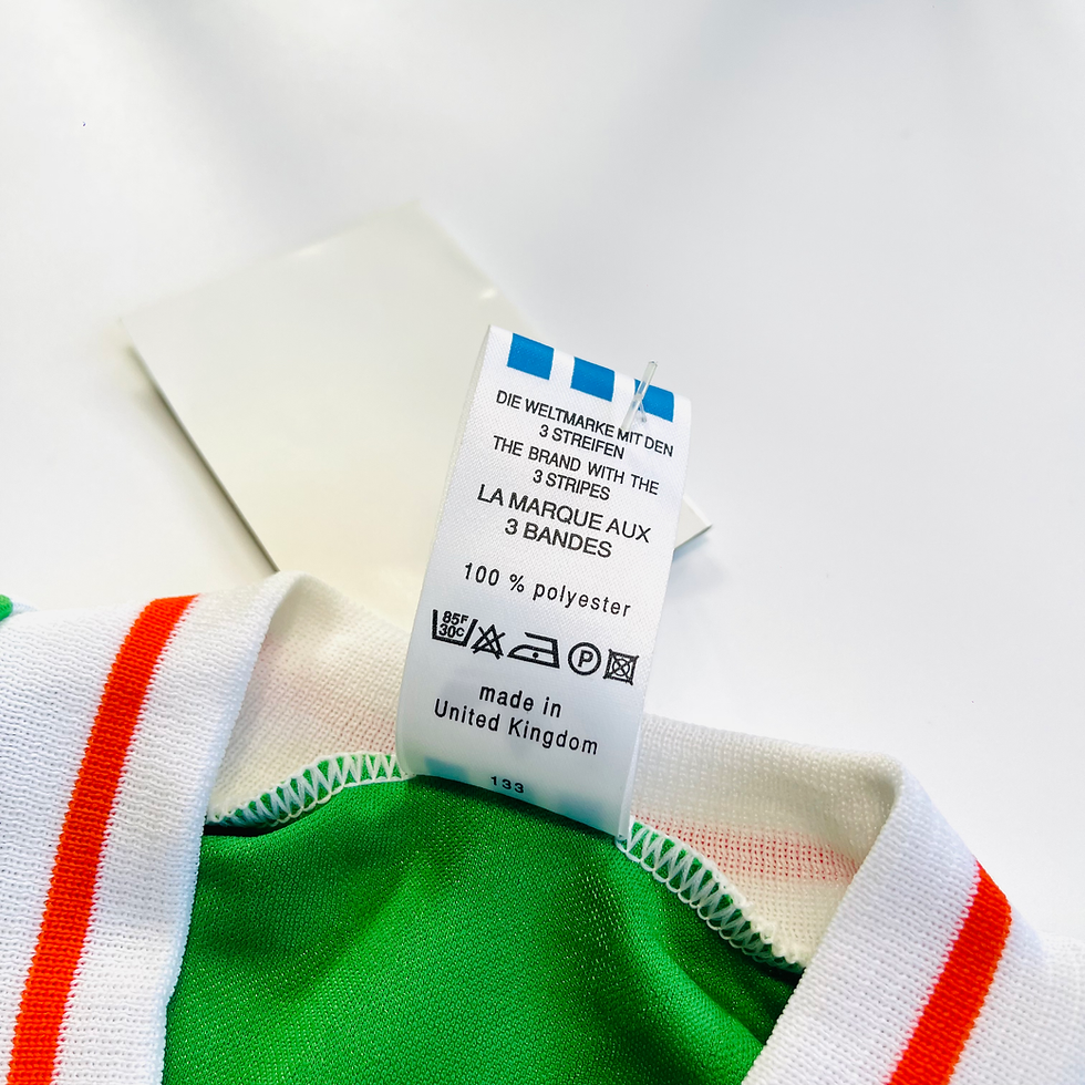 Thumbnail: IRELAND HOME FOOTBALL SHIRT 1990/92 BNWT