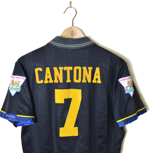 MANCHESTER UNITED AWAY FOOTBALL SHIRT 1993/95 #7 CANTONA | Retro MANCHESTER UNITED AWAY FOOTBALL SHIRT 1993/95 #7 CANTONA | Retro