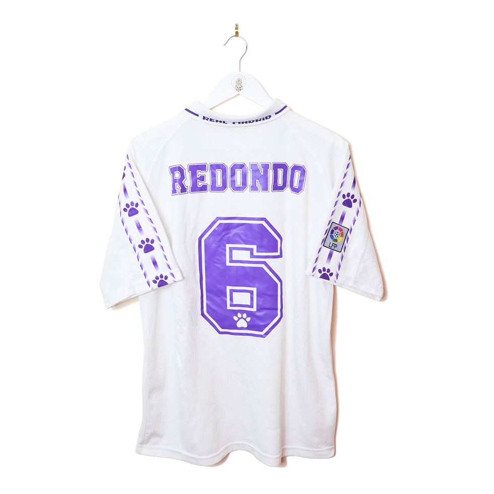 REAL MADRID HOME SHIRT 1996/97 #6 REDONDO