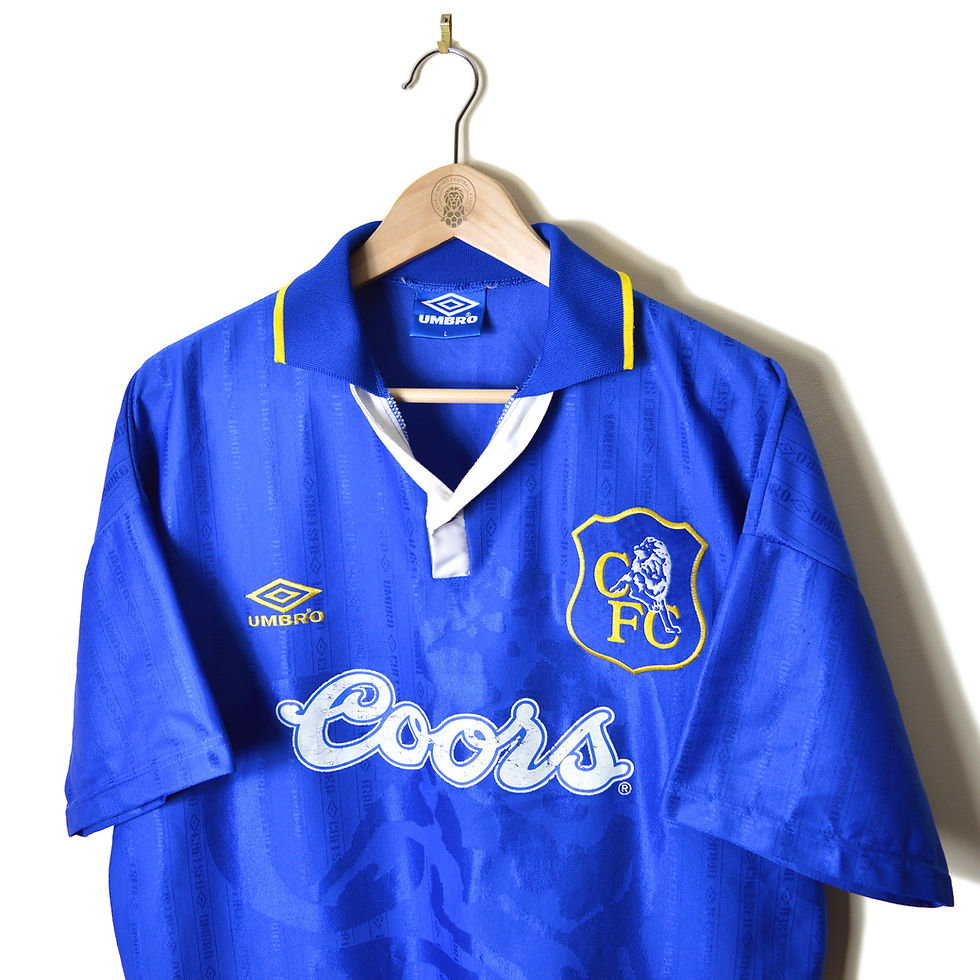 CHELSEA HOME FOOTBALL SHIRT 1995/97 | Retro Football SS